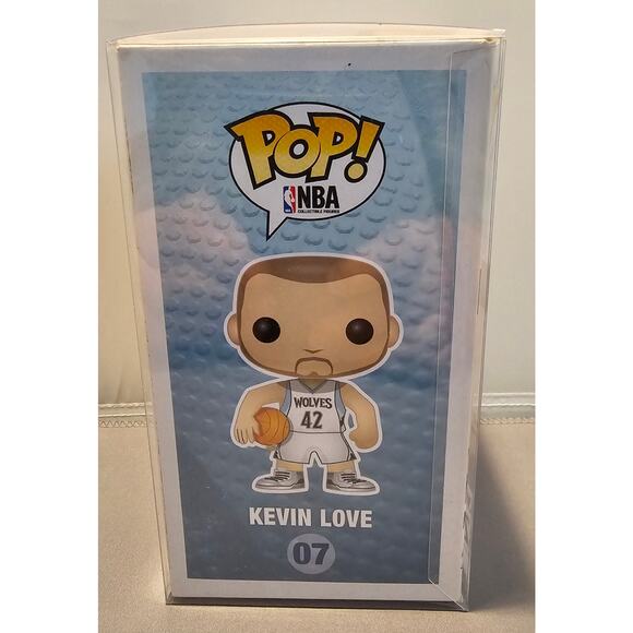 Kevin Love 2012 Funko Pop Vinyl #07 - Minnesota Timberwolves - NBA - NIB - Picture 4 of 6